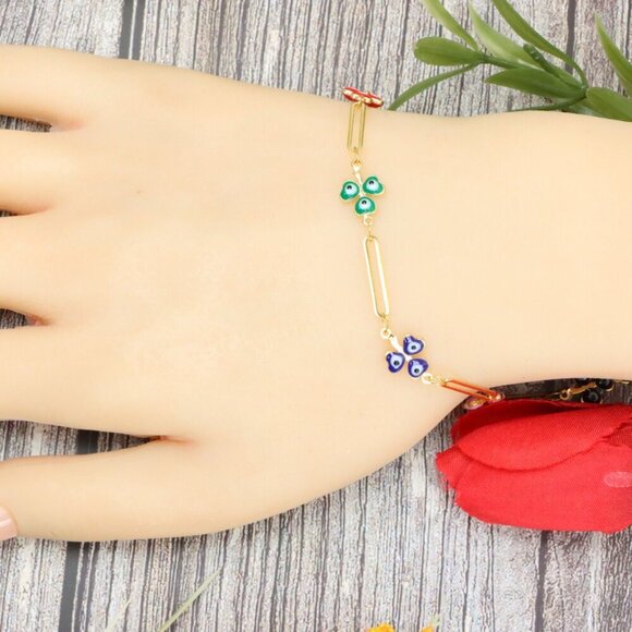 "Trendy Handmade Bracelet – A Stylish Gift for Women & Girls, MAR091296 - Picture 9 of 10